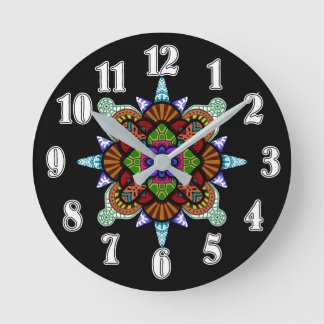 Förutskugga Rund Klocka