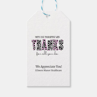 Förvaltningsvecka för Lycklig Fodral Presentetikett