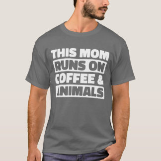 Förvän till Zookeeper Coffee Mor Mamma T Shirt