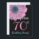 FÖRVÅNA den 70th daisyn för födelsedagmallrosor Inbjudningar<br><div class="desc">Denna rosa daisydesign är en söt och en elegant långt som inviterar folks till ett födelsedagsfestfirande för ÖVERRRAKNING 70th. All text är totalt anpassadet. Du kan experimentera med olika pappra typer, genom att klicka på "den inbjudanalternativ" fliken på övrerighthanden, tränga någon. Även om denna design presenteras på ett grundläggande papper,...</div>