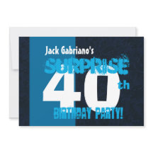 FÖRVÅNA moderna blått W566A för den 40th