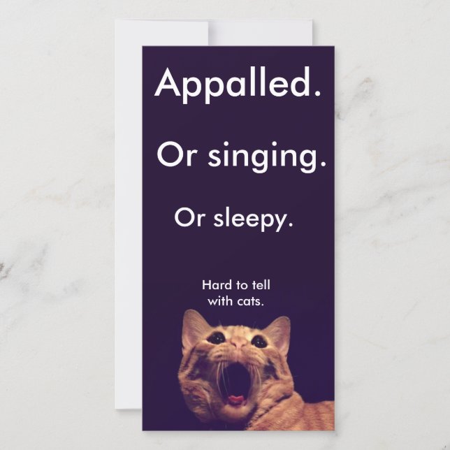 Förvånad. Förmodligen. (Framsida)