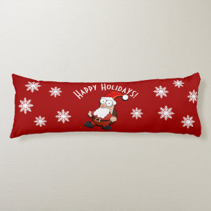 Förvånad Santa Anpassningsbar Kroppskudde