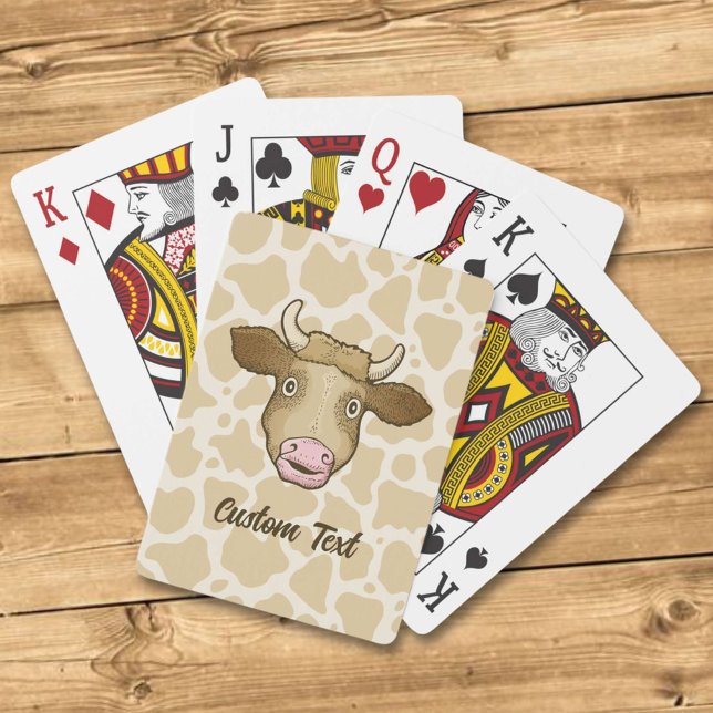Förvånade rabattkort för kor casinokort (Skapare uppladdad)
