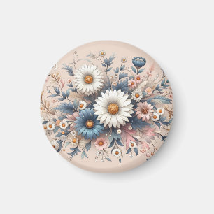 Förvandla din miljö med elegant Daisy Floral Magnet
