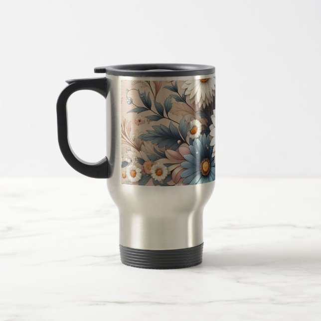 Förvandla din miljö med elegant Daisy Floral Resemugg (Vänster)