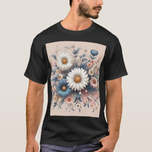 Förvandla din miljö med elegant Daisy Floral T Shirt