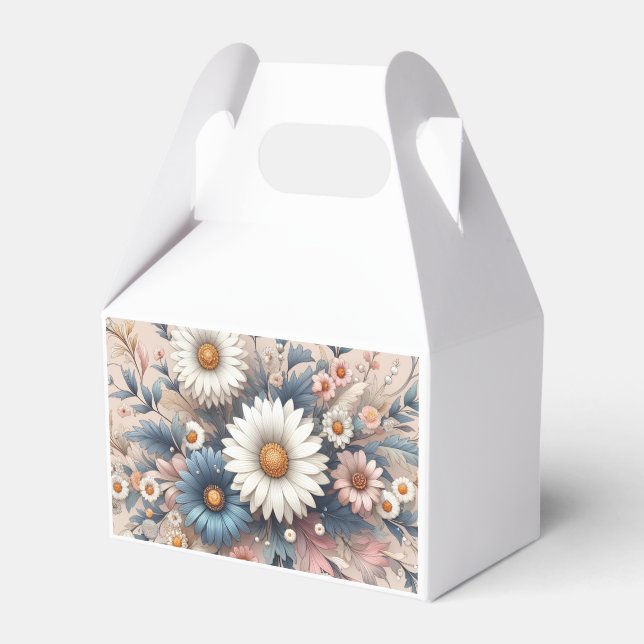 Förvandla din miljö med elegant daisyblomster presentaskar (Framsidan Sidan)