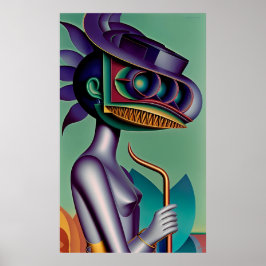 Förvandla henne genom högskolan poster