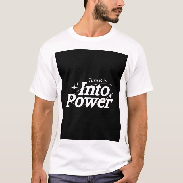 FÖRvandla smärta till kraft T Shirt (Framsida)
