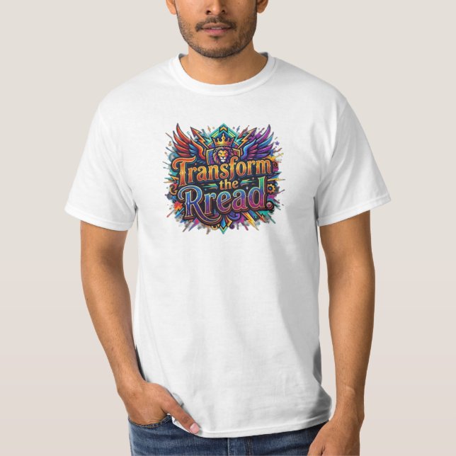 Förvandla Trampet – T-Shirt för Modig Resa (Framsida)