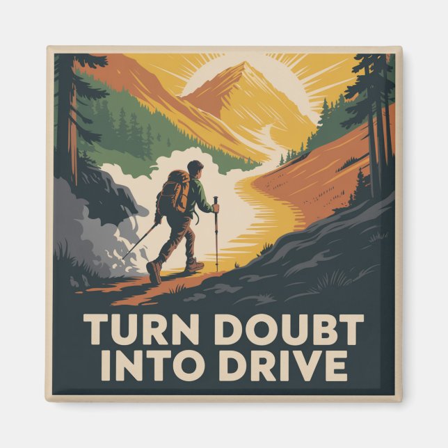 Förvandla Tvivel Till Drivkraft Magnet (Framsidan)