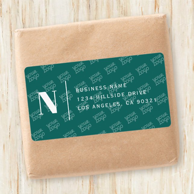 Förvandlad Logotyp Design Modern Returadress Fraktsedel (Skapare uppladdad)