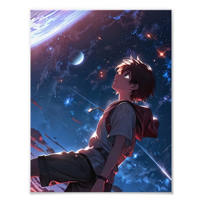 Förvandlare av Poster Stars - Epic Anime Space (Framsidan)