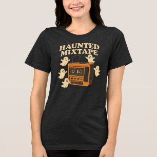 Förvanskad mixtape Halloween-deoky Ghost-design T Shirt