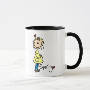 Förvänta babyTshirts och gåvor Mugg