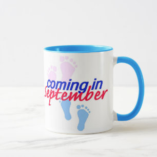 Förvänta den SEPTEMBER muggen Mugg