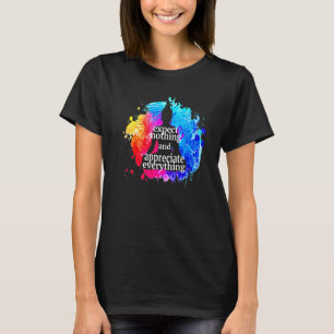 Förvänta Dig Inget Och Uppskatta Allt Buddha Cita T Shirt