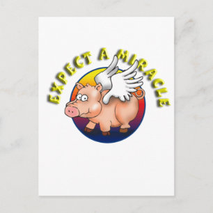Förvänta ett Miracle - AA-igenkänning Vykort