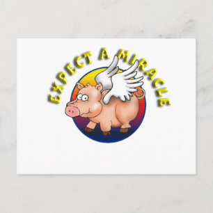 Förvänta ett Miracle - AA-igenkänning Vykort