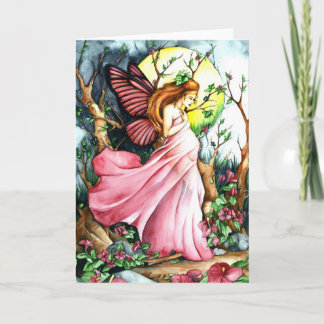 Förvänta hälsningkortet kort