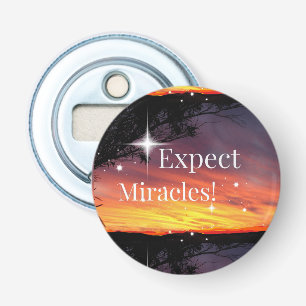 Förvänta Miracles Gnistra Sunset Get well on Namn Flasköppnare