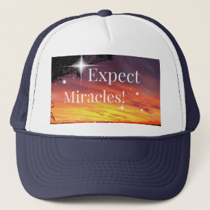 Förvänta Miracles Gnistra Sunset Get well on Namn Keps