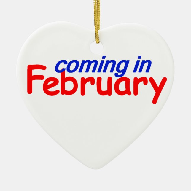 Förvänta prydnaden julgransprydnad keramik (Framsidan)