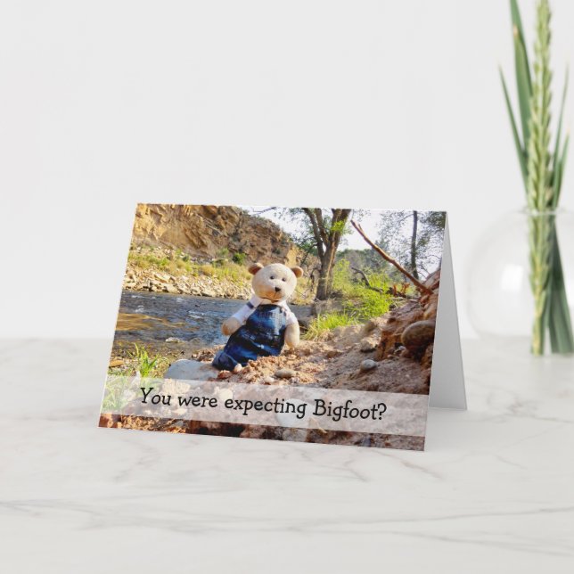 FÖRVÄNTADE DU DIG BIGFOOT? 3 MEDDELANDE (Framsida)