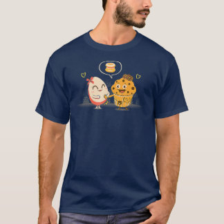 Förväntade Egg och McMuffin T Shirt