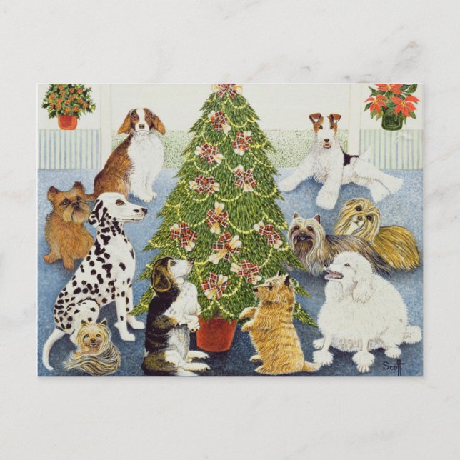 Förväntan Helg Vykort (Framsida)