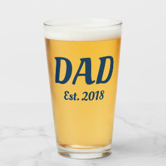Förväntande Fader Ölpint Glas