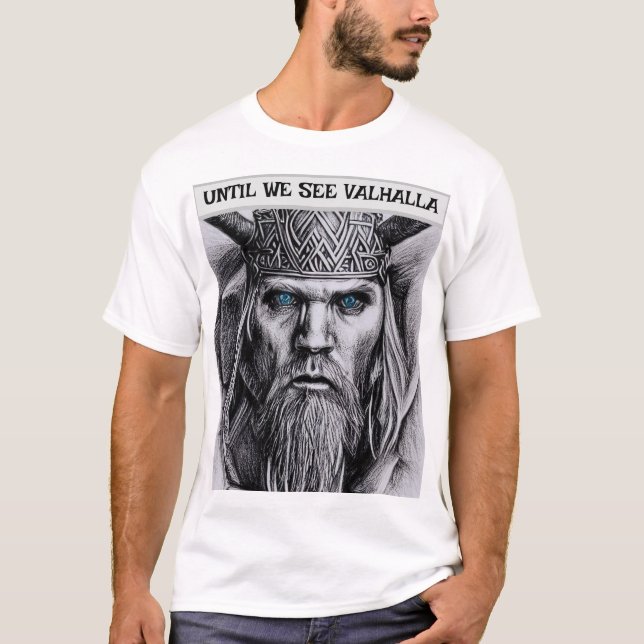 Förväntande ultratoriskt - Legendens Valhalla T Shirt (Framsida)