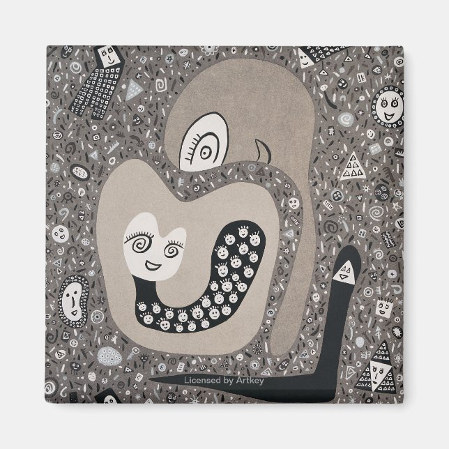 Förväntar A Baby Magnet (Framsidan)