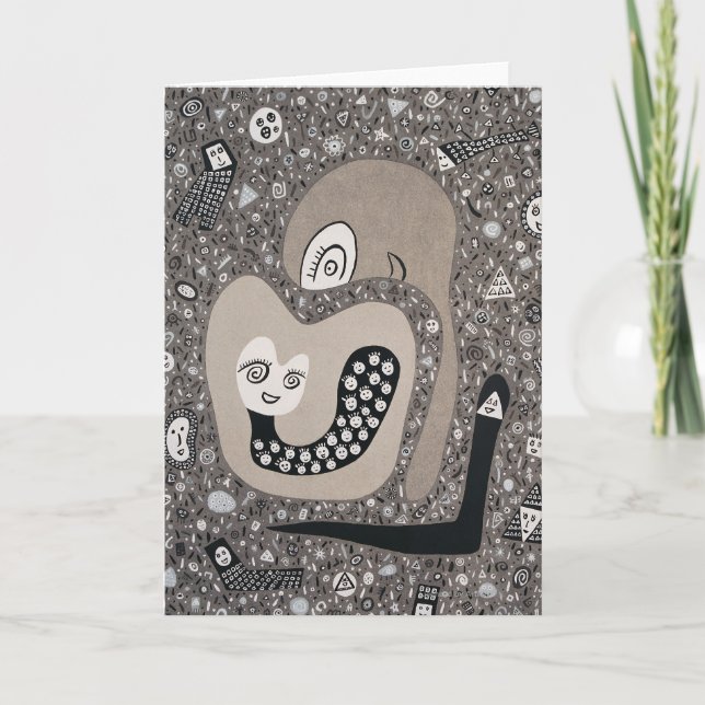 Förväntar A Baby Meddelande (Framsida)