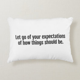 Förväntar accentfyllning prydnadskudde