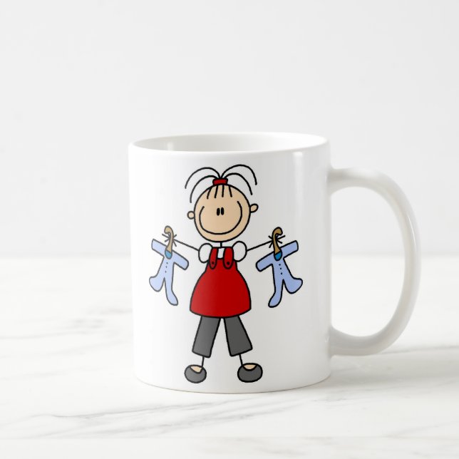 Förväntar Baby Pinfigure Kopp (Höger)