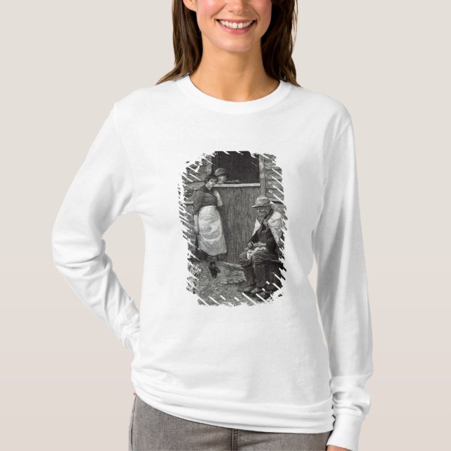 Förväntning från "fritidtimme", 1888 t shirt (Framsida)