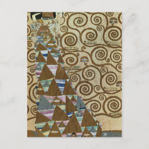 Förväntning från Gustav Klimt Vykort