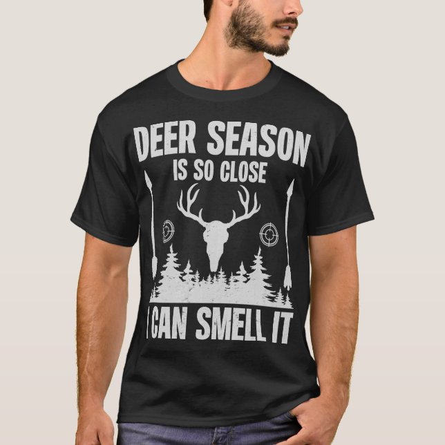 Förväntning på hjort: Scent säger allt T Shirt (Framsida)