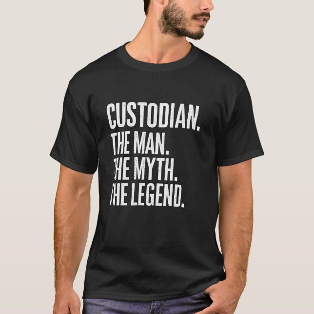 Förvarar mannen myten om den berömda Manarna ja T Shirt (Framsida)