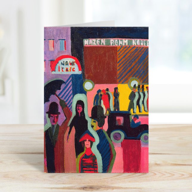 Förvaras i regnet | Ernst Ludwig Kirchner Kort (Skapare uppladdad)