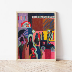 Förvaras i regnet Ernst Ludwig Kirchner Poster