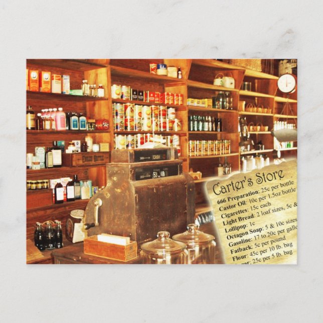 Förvaras vid Jimmy Carter Boypartfarm, Plains, GA Vykort (Framsida)