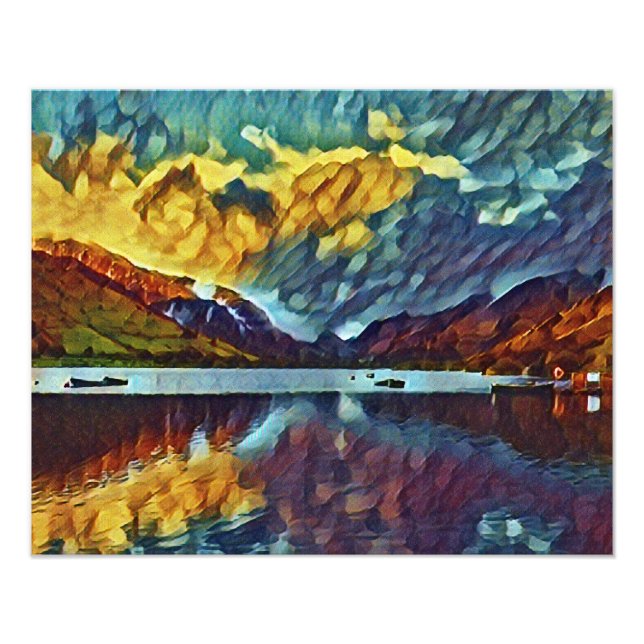 FÖRVARING ÖVER SJÖ FOTOTRYCK (Framsidan)