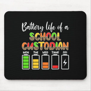 Förvaringsansvarig Battery Life School-arbetsledar Musmatta