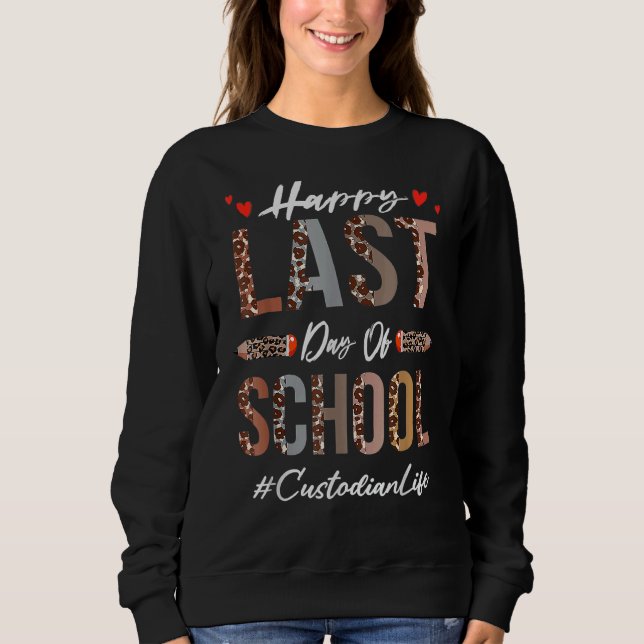 Förvaringsinstitut Lycklig förra dagen, sommarleop T Shirt (Framsida)