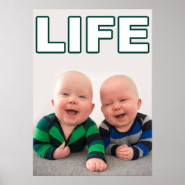 FÖRVARINGSTID TVÅ SPÄDBARN HÖGER TILL LIV POSTER