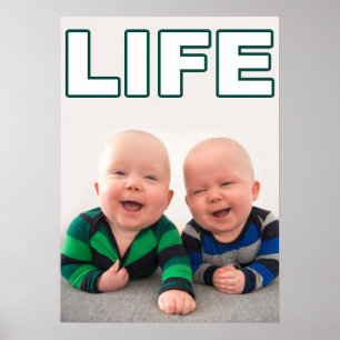 FÖRVARINGSTID TVÅ SPÄDBARN HÖGER TILL LIV POSTER