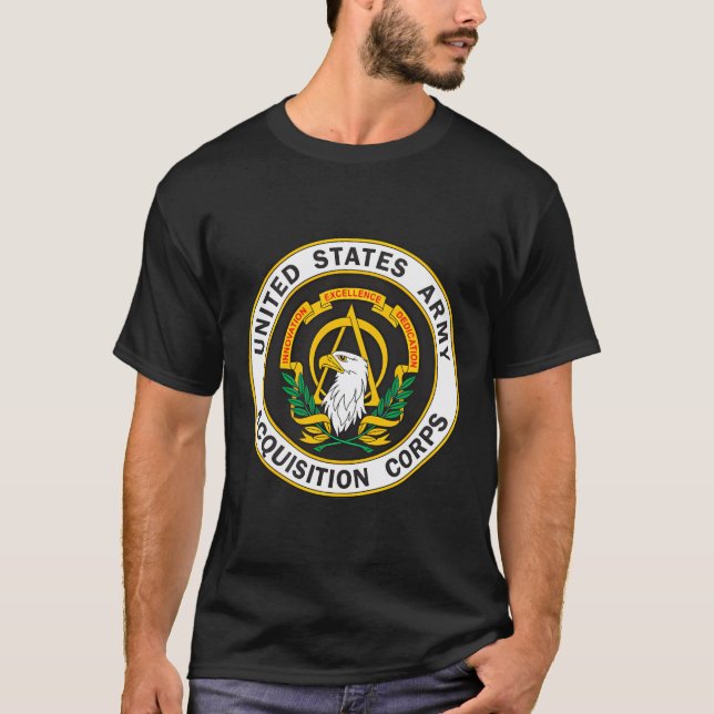 Förvärvningskår inom armén t shirt (Framsida)